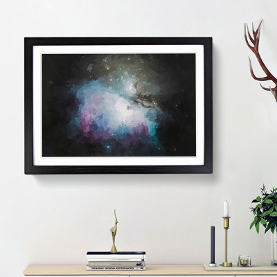Universe Vol.56 in Abstract - Picture Frame Graphic Art Print