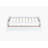 White Solid Rubber Wood Watsons Bed With Two Storage Drawers-633737378