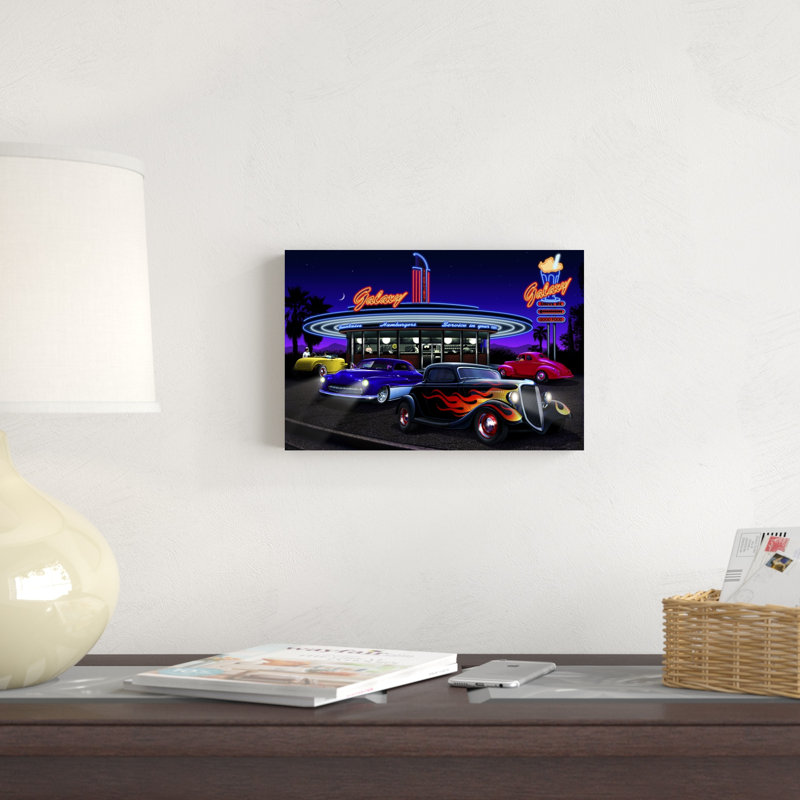 Diners And Cars VII, H 8 po x l 12 po x P 1,25 po