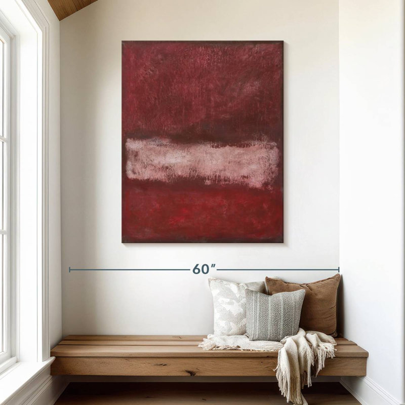 Cherry Frost, 45" H x 36" W