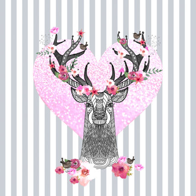 «Young Love», impression sur toile tendue
