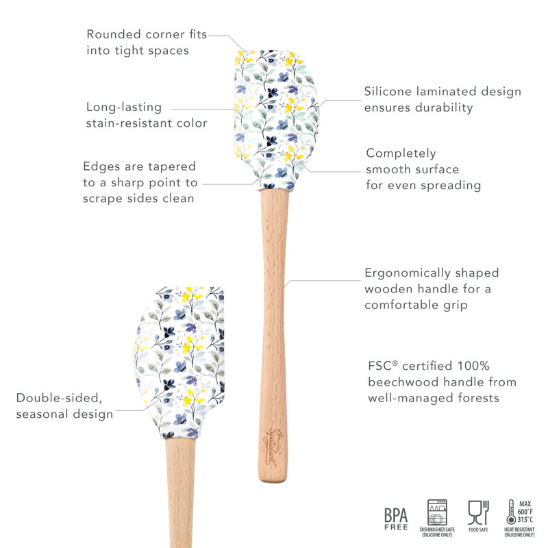 Tovolo Spatulart® Wild Flowers Spatula