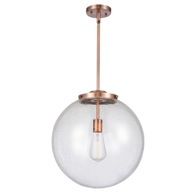 Franklin Restoration - Alfonsa - 1 lumière suspendue à tige 221-1S - ampoule DEL