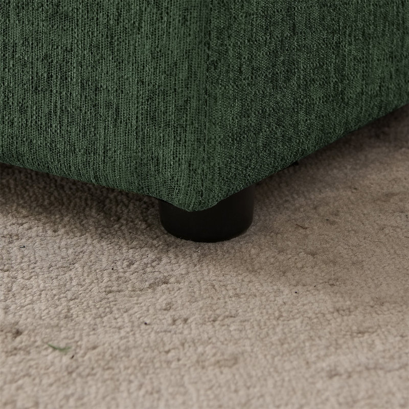 Oversized Pet Sofa With Single Armres, Olive Green