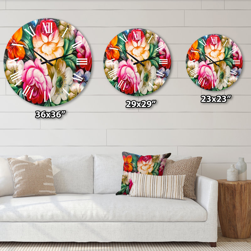 Horloge murale traditionnelle Vintage, Surdimensionné