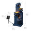 Weather Resistant Cascade Fountain with Light-131164960