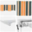 VidaXL Polyester Cover Retractable Patio Awning-126173750-126173743
