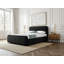 Lit plateforme tapissier Enfield - Noir - Grand-1857597843-1857597853