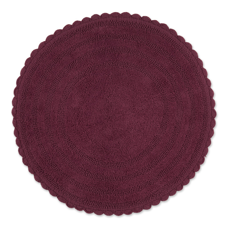 Hoang Cotton Bath Mat, Wine