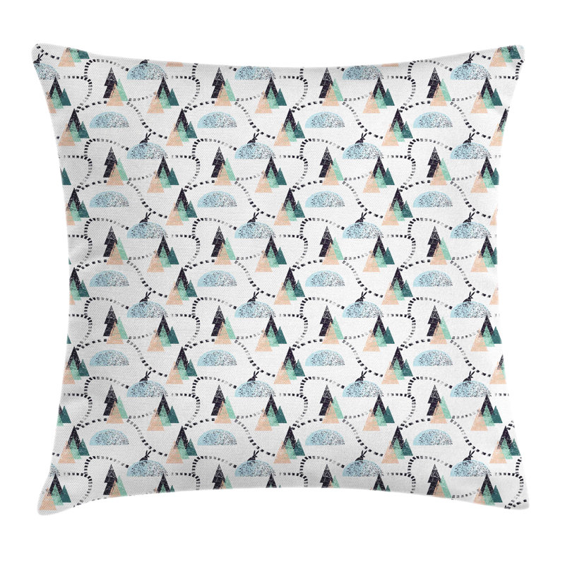 Masvingo Square Scatter Cushion Cover, 18"H x 18"W