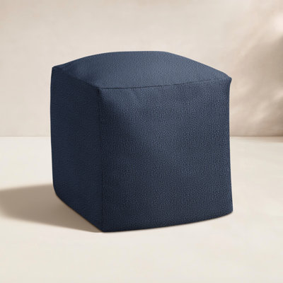 Continuous Upholstered Outdoor Ottoman with Sunbrella® Cushion