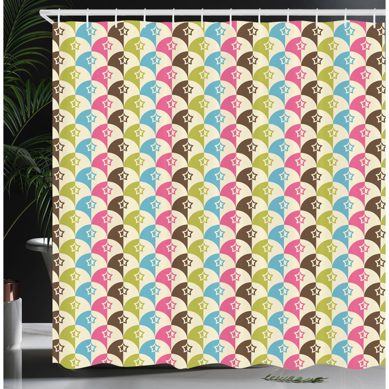 Multicolore East Urban Home, H 70 po x l 69 po