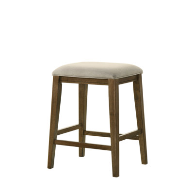 Sasha " Counter Height Stool With Upholstered Seat