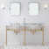 Greyleigh™ Copeland 22'' Stone Oval Bathroom Sink with Faucet and Overflow