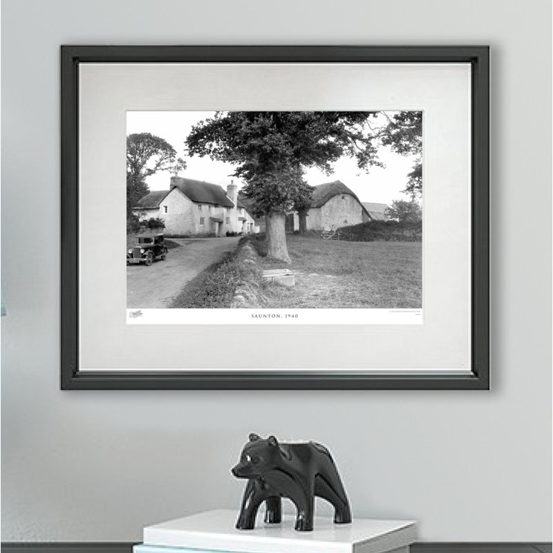 Saunton, 1940 1 Piece Single Picture Frame Wall Art, 60cm H x 80cm W x 2.3cm D