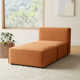 Shonnard Upholstered Slipper Chair and Ottoman