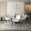 Chaise de salle à manger rembourrée Khairin-899870456-912386218