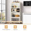 5-Tier Kitchen Baker's Rack With Flip-Up PC Doors-809071109