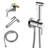 Handheld Bidet Sprayer for Toilet Round Hand Held Bidet with Faucet Bathroom Toilet Bidet Attachment-79166016