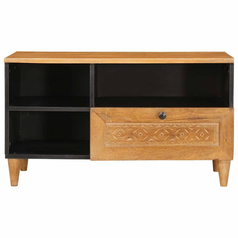 Unfinished TV Stand, Light Brown