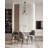 Azita 3-Light Matte Black Chandelier With Three Adjustable Arms