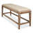 Smith Linen Upholstered Bench