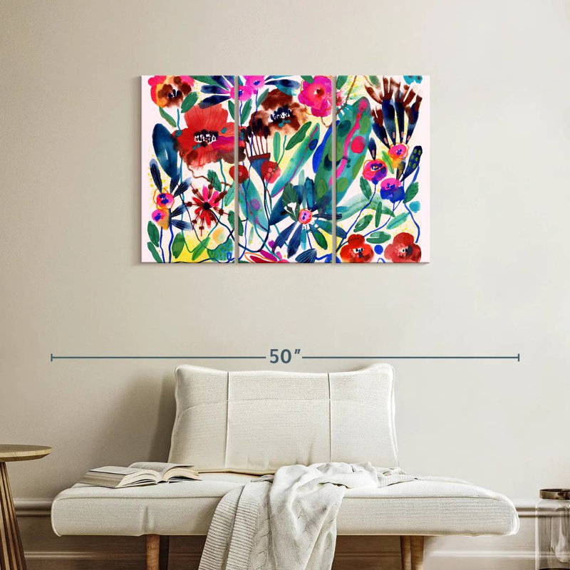 Harnek Vibrant Wild Garden, H 24 po x l 38 po