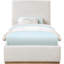 Lit en tissu Monaco Piero Boucle-75020250-75020251