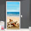 Beach Door Sticker