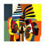 Art sur toile Ray Heere Mid Century Celebration Of All Cultures 15-90730598