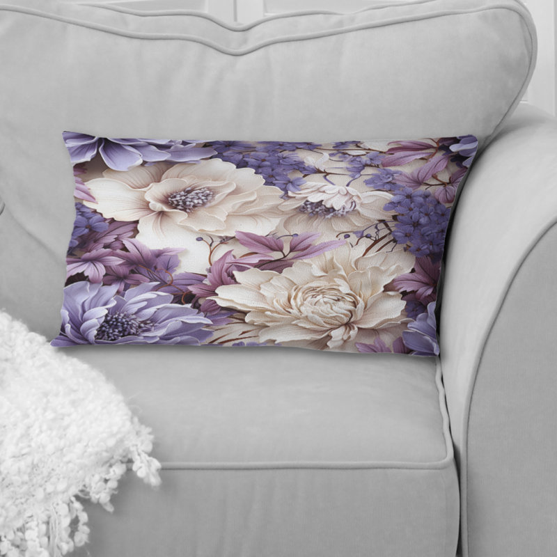 Motif floral de style victorien Coastal Tranquility