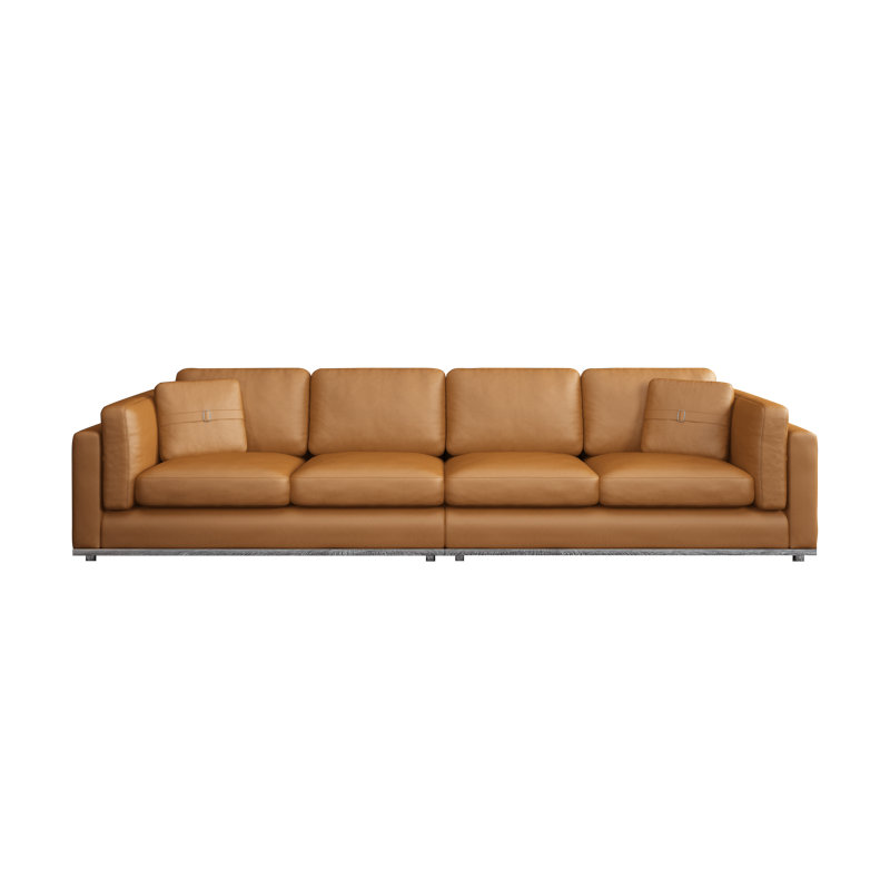 Picasso Sofa, Cognac Genuine Leather