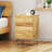 Knock Down Single Door Wooden Bedside Nightstand