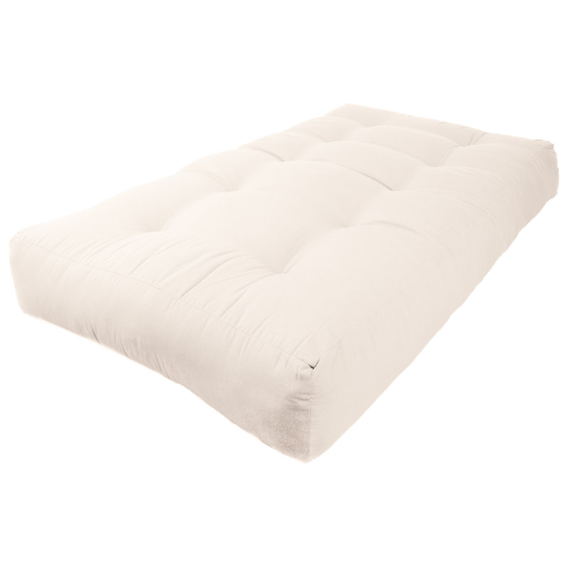 Matelas de futon simple en mousse froide Abe 7 ", Coquille d'œuf