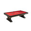 Table de billard moderne en forme de V multifonctionnelle 8 'haut de gamme-130161151