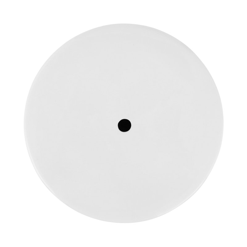 Biali Ceramic Accent Stool, White