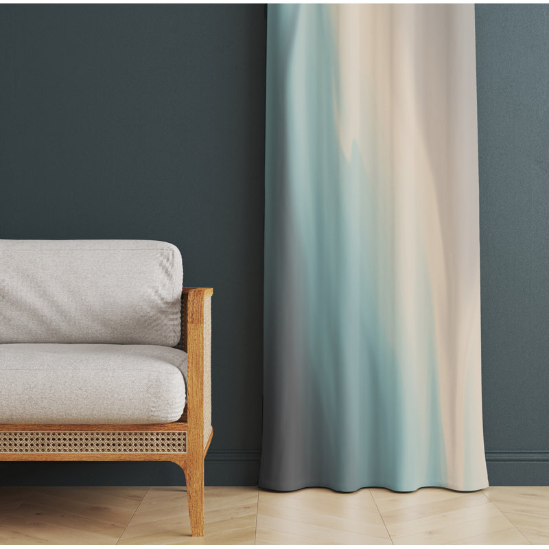 Semi Sheer Curtain Panel Pair, 20" W x 82" L