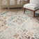 Tapis beige à motif géométrique Farwa