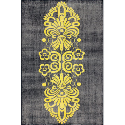 Kittredge Wool Floral Indoor Rug
