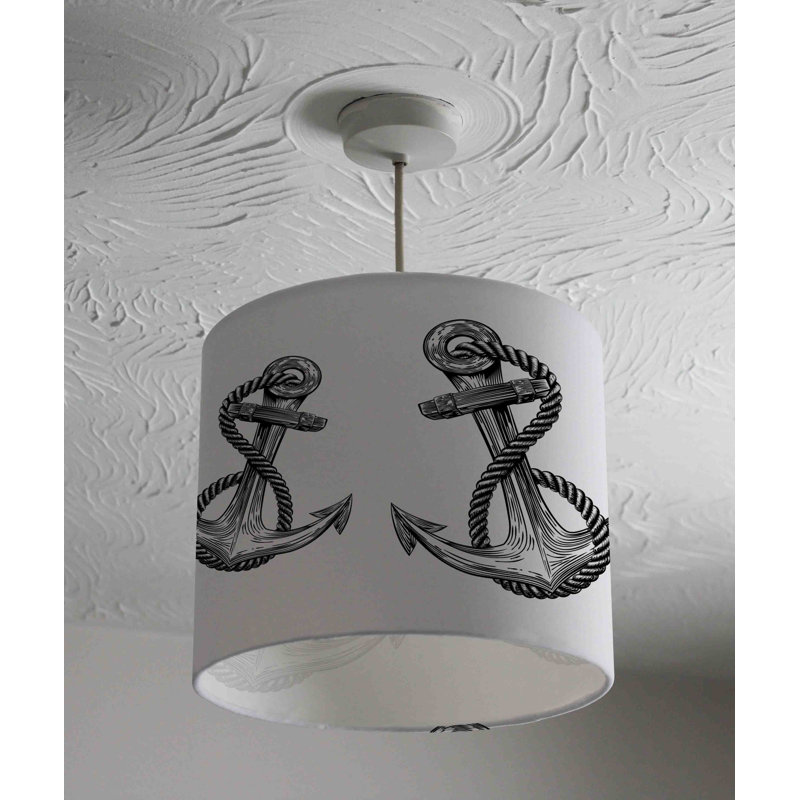 Cotton Drum ( Uno ), 22cm H x 25cm W x 25cm D