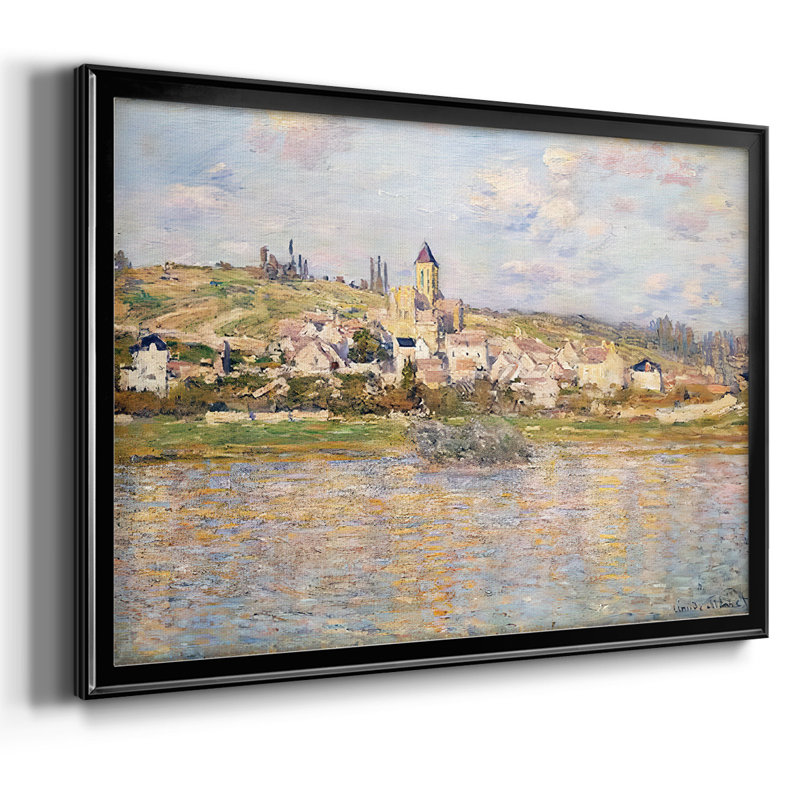 Claude Monet, reproduction d'art sur toile, Noir, H 30 po x l 44 po x P 1,5 po