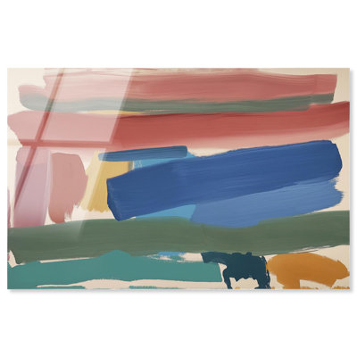 Compost of Swipes III Abstract Art Acrylic Print by Art Remedy