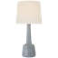 Chapman & Myers Lerio 31" Table Lamp in Dusted Slate with Linen Shade-1094444591
