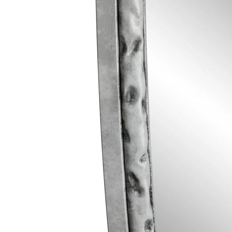Miroir rétro Iron Art, Argent argent