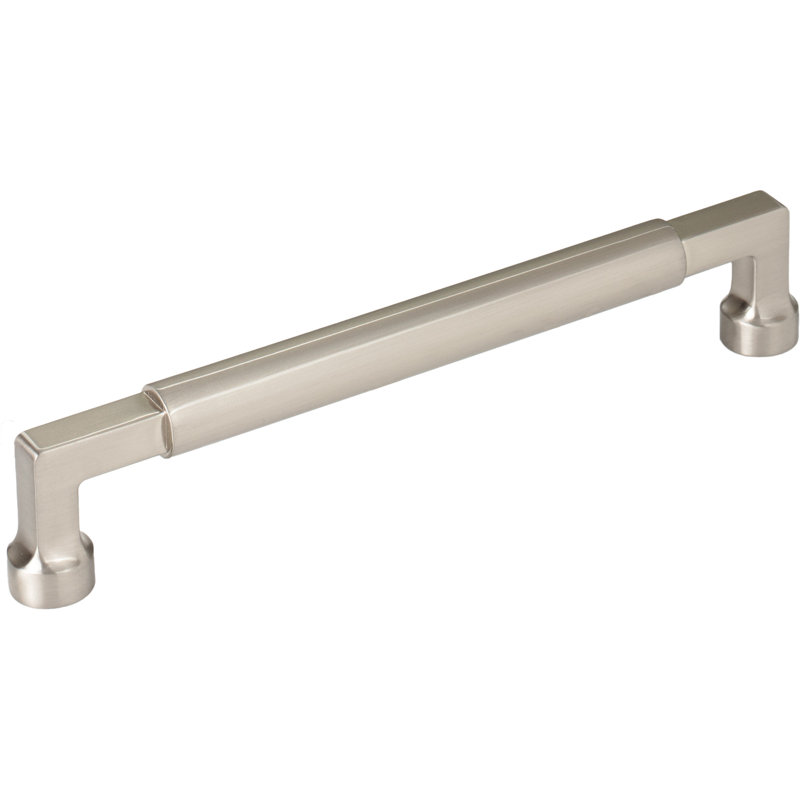 Cumberland 12" Center to Center Bar pull, Brushed Satin Nickel, 6 5/16" Center to Center
