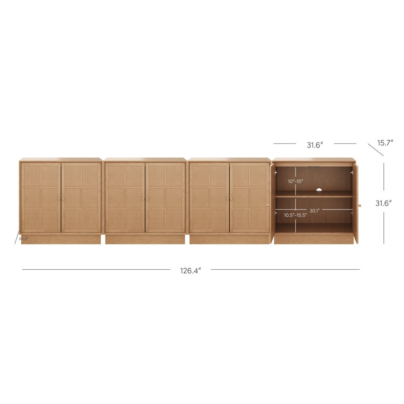 Armoire de rangement Oak, 4