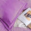 Ensemble de housse de couette 3 pièces, housse de couette en flanelle avec fermeture à glissière - NTBAY-609606438-704265471