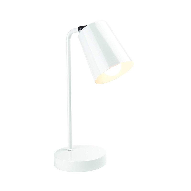 Lampe de bureau 14,5 po Pfeiffer, Blanc