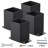 Maxielle Ebern Designs Satin Black Carbon Steel Post Cap