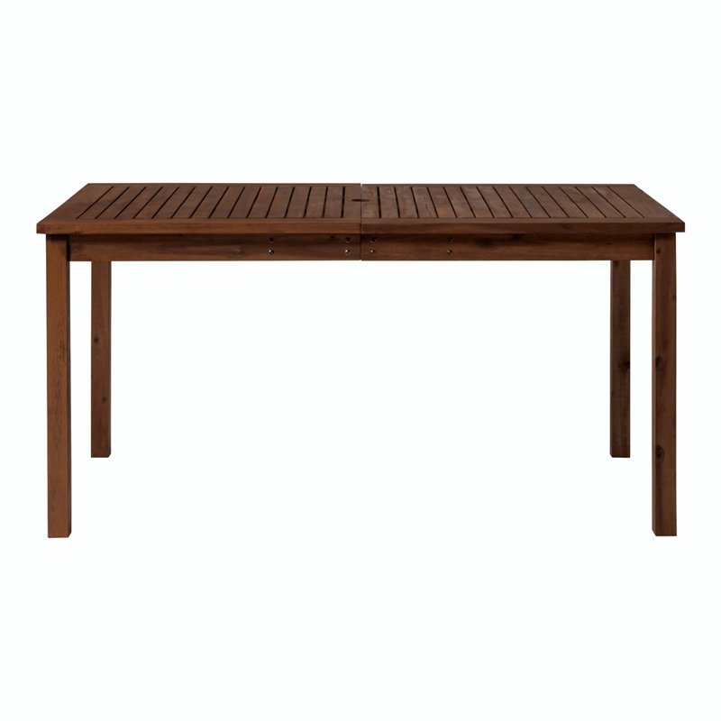 Pirie Dining Table, Dark Brown